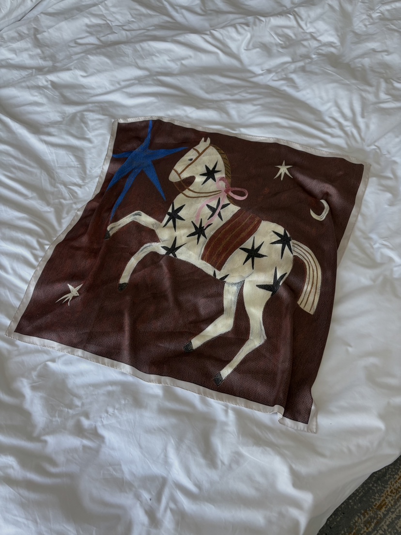 MADE-P㊣東大門代購女裝新品人氣真品推薦26春夏圍巾披肩圍巾MADE-P圍巾/披肩圖色1