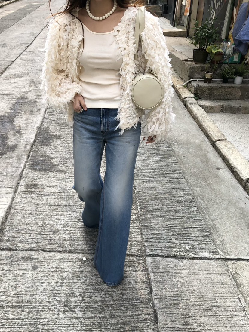 MADE-P㊣東大門代購女裝新款熱賣26春夏推薦職業時尚牛仔褲MADE-P牛仔褲