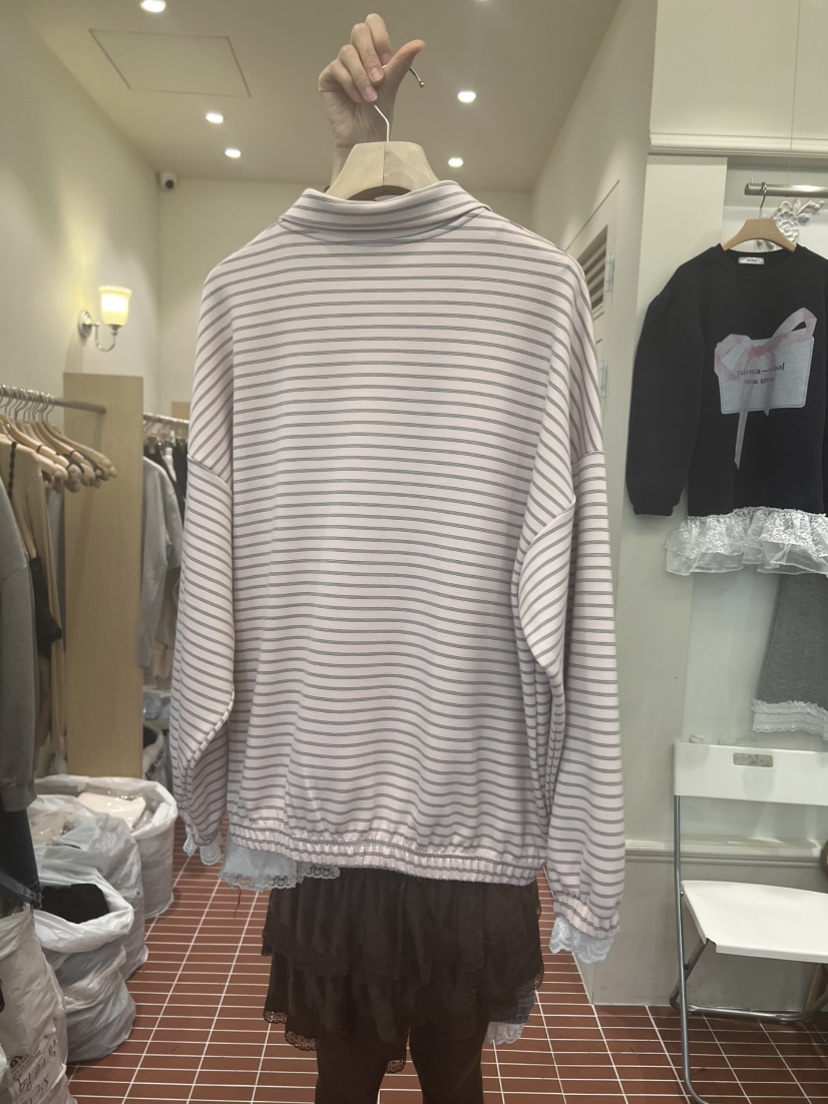 BE&amp;BE東大門直郵㊣女士新款時尚休閑職業熱賣衛衣拉鏈BE&be衛衣