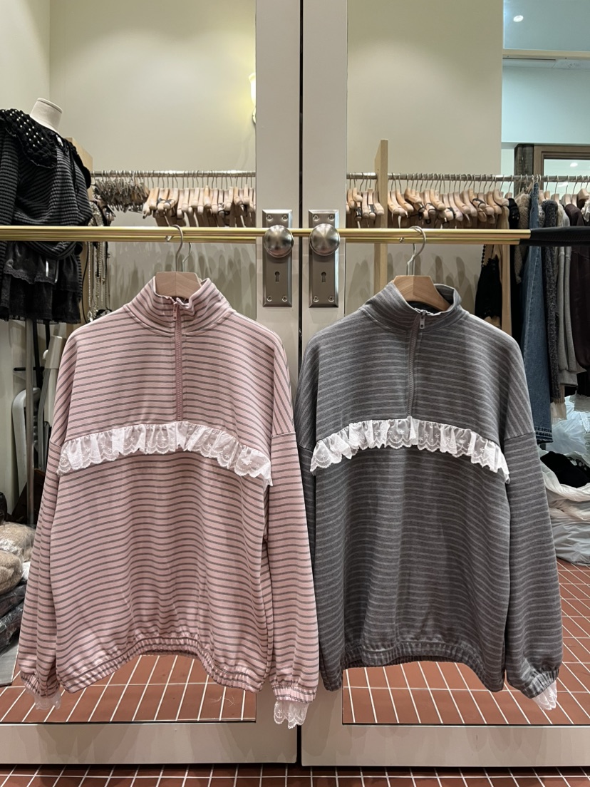 BE&amp;BE東大門直郵㊣女士新款時尚休閑職業熱賣衛衣拉鏈BE&be衛衣