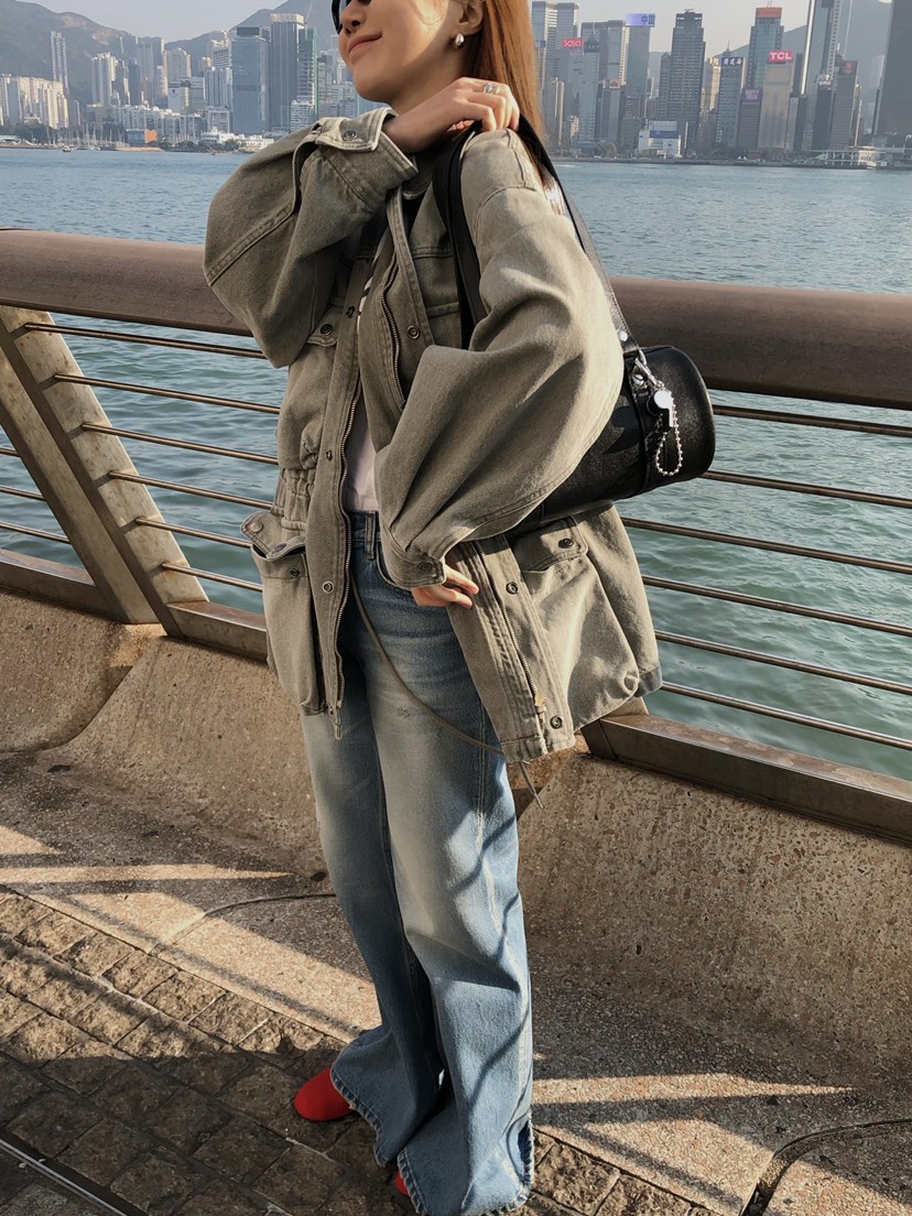 MADE-P韓國代購㊣女士新款休閑職業真品熱賣人氣26春夏夾克MADE-P夾克