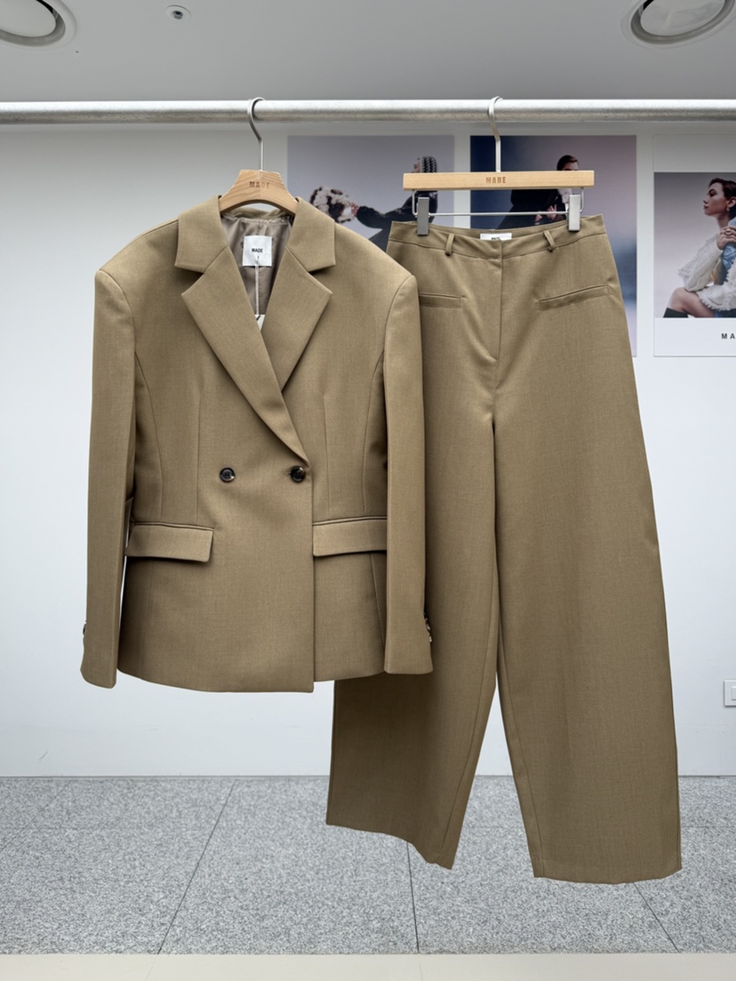 MADE-P韓國直郵㊣女士新品時尚26春夏熱賣人氣推薦職業夾克MADE-P夾克