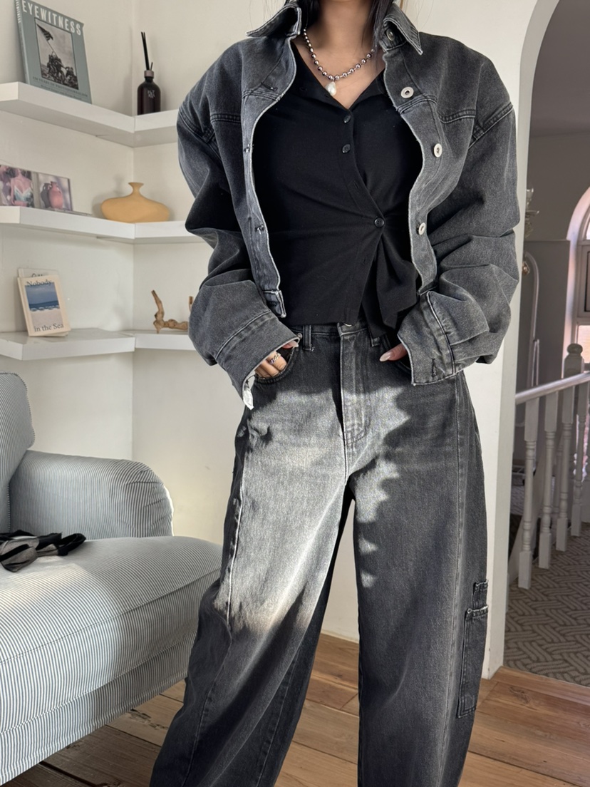 RIAH㊣東大門實拍女裝新款熱賣26春夏推薦職業時尚人氣夾克RIAH夾克