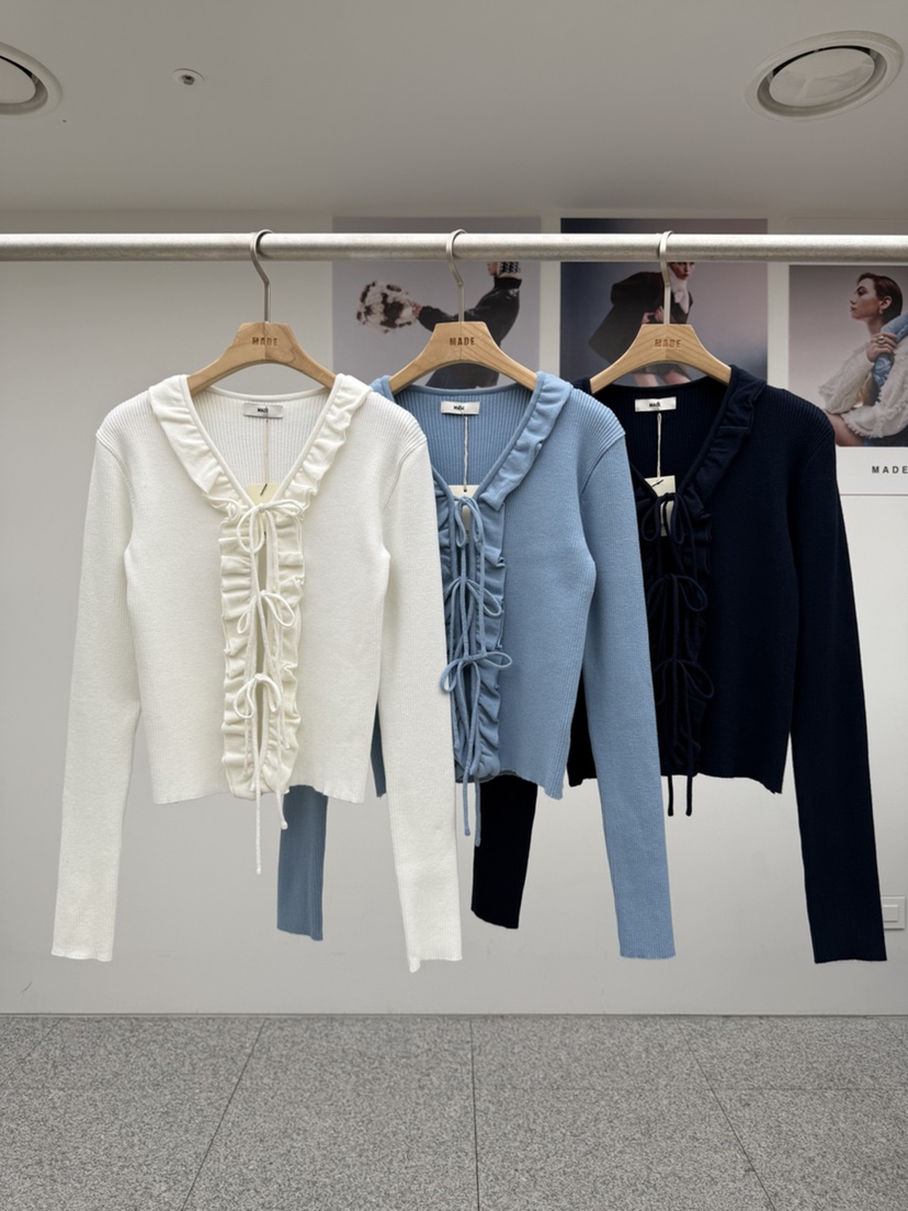 MADE-P㊣東大門代購女裝新品休閑推薦26春夏熱賣真品針織衫MADE-P針織衫