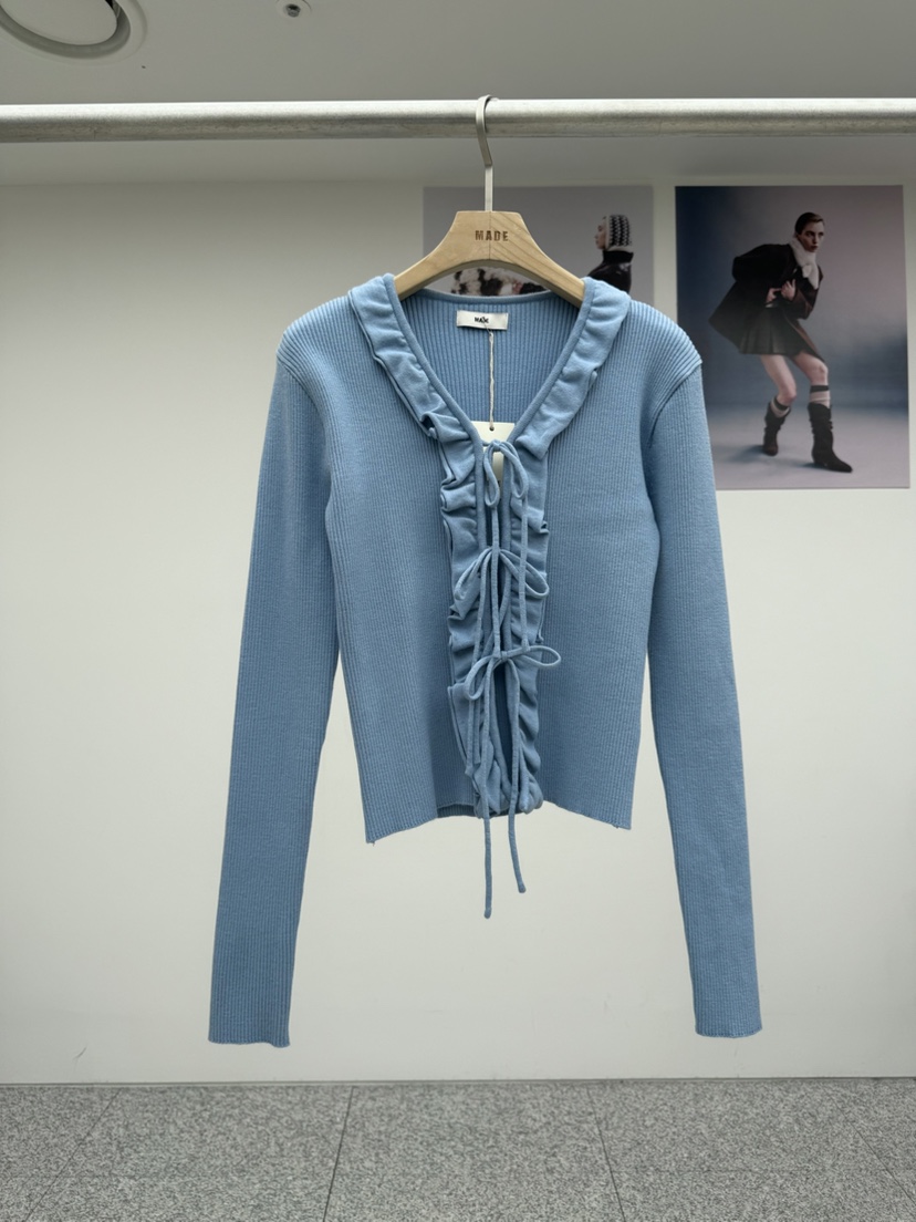 MADE-P㊣東大門代購女裝新品休閑推薦26春夏熱賣真品針織衫MADE-P針織衫圖色2