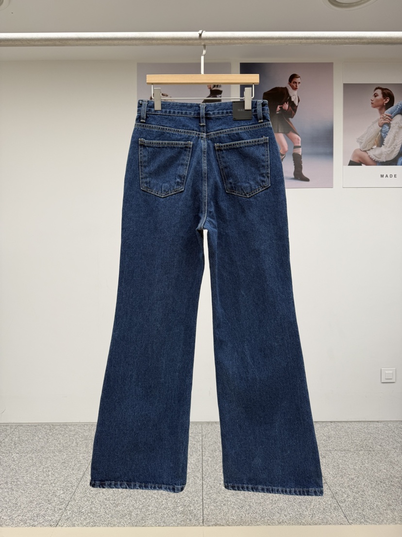 MADE-P㊣東大門實拍女裝新品推薦休閑職業熱賣時尚人氣牛仔褲MADE-P牛仔褲