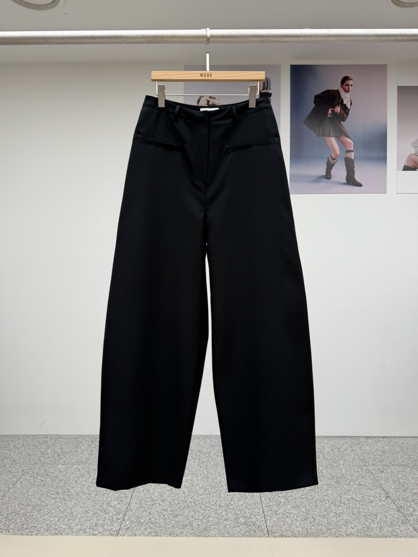 MADE-P㊣東大門實拍女裝新品職業休閑推薦26春夏真品休閑褲MADE-P休閑褲圖色2