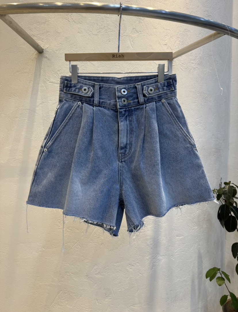 RIAH㊣東大門實拍女士新款熱賣人氣推薦職業休閑26春夏短褲RIAH短褲圖色1
