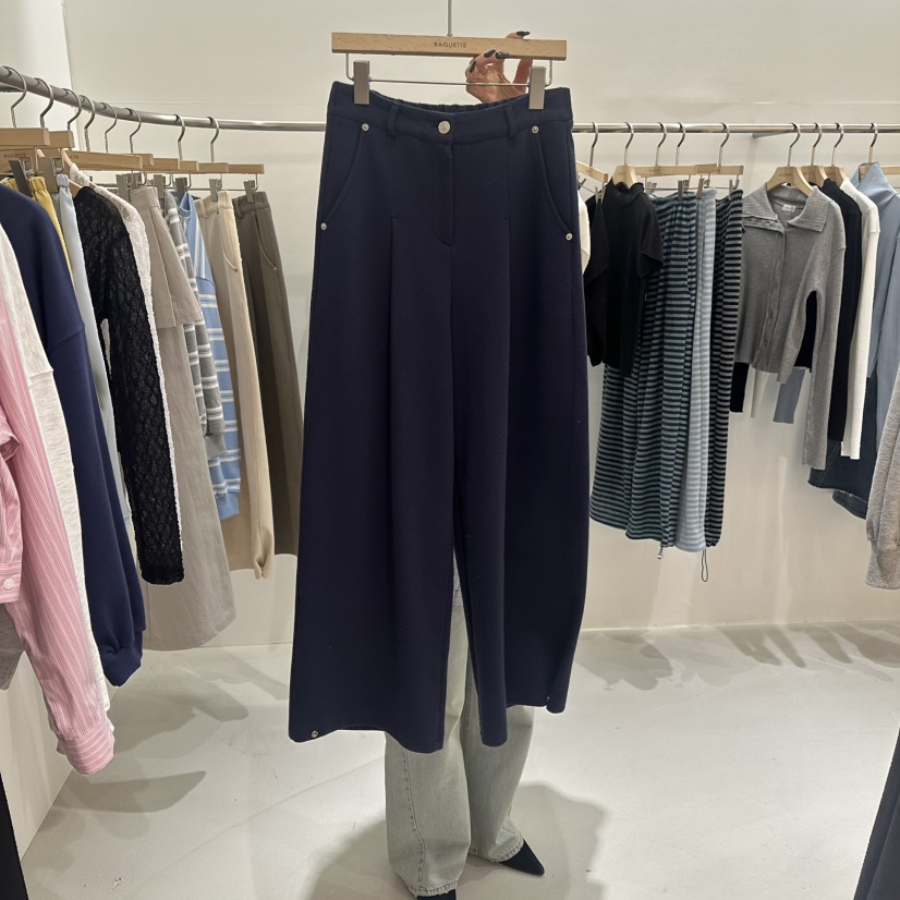 BAGUETTE-P韓國代購㊣女裝新品推薦休閑真品26春夏休閑褲春款BAGUETTE-P休閑褲圖色3