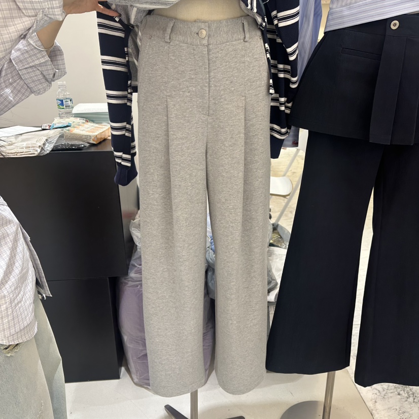 BAGUETTE-P韓國代購㊣女裝新品推薦休閑真品26春夏休閑褲春款BAGUETTE-P休閑褲圖色4