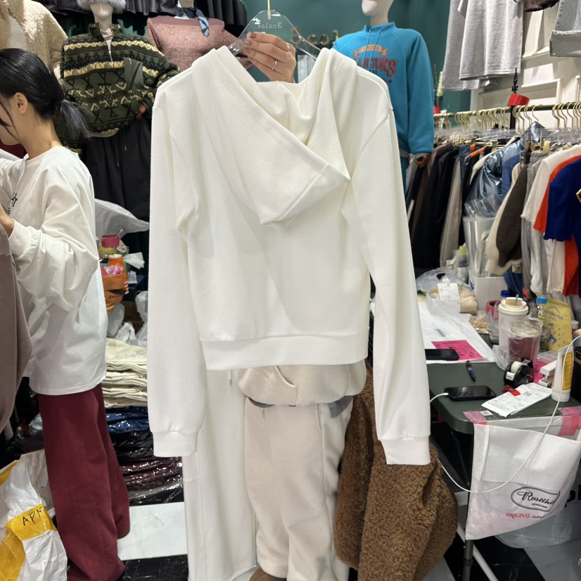 3COLOR韓國代購㊣女士新品休閑衛衣春款Three color衛衣