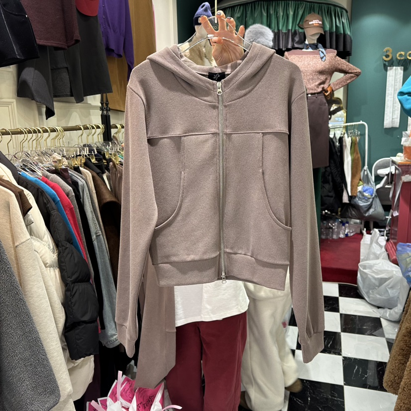 3COLOR韓國代購㊣女士新品休閑衛衣春款Three color衛衣圖色2