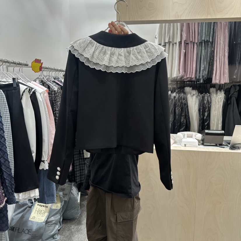 NAPKIN㊣東大門實拍女士新款真品人氣職業休閑熱賣夾克春款NAPKIN夾克