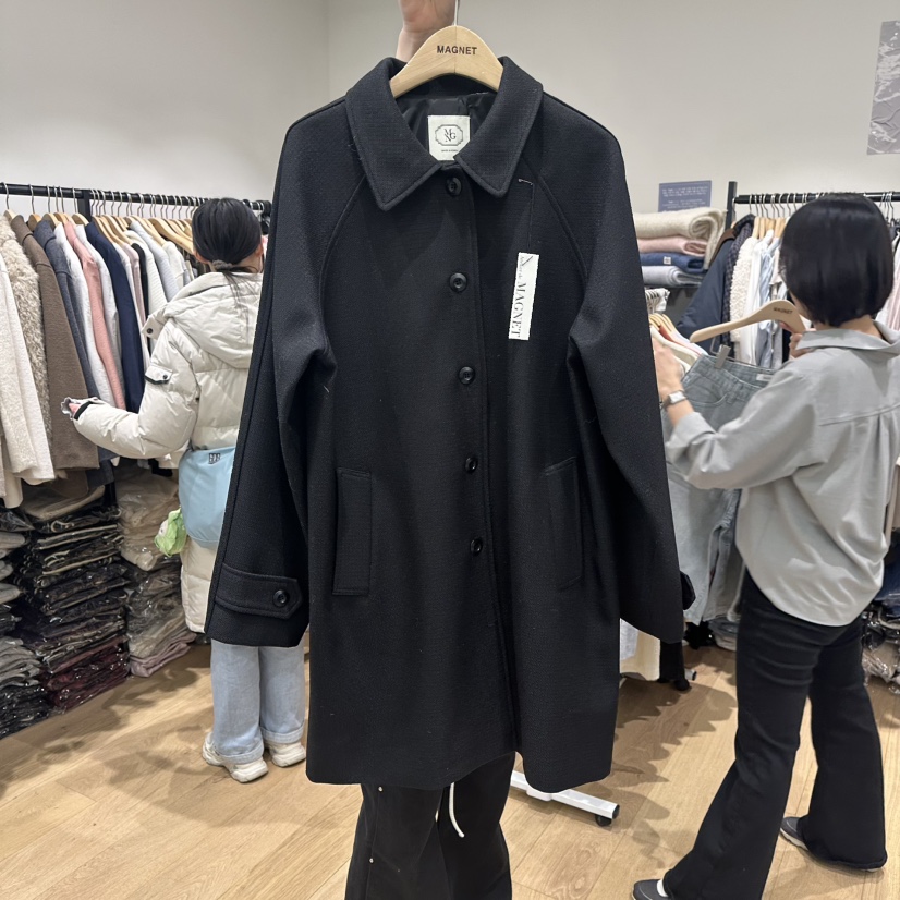 M.G.N㊣東大門代購女裝新品推薦休閑真品時尚長款風衣春款MAGNET長款風衣圖色3