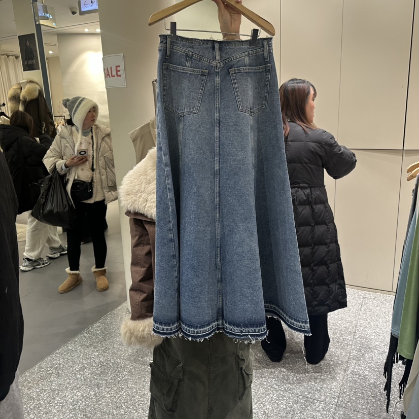 SOF㊣東大門代購女士新款職業26春夏休閑人氣熱賣推薦長裙春款SOF長裙