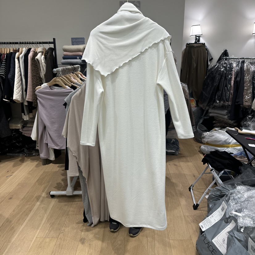 M.G.N韓國代購㊣女裝新款26春夏職業推薦連衣裙含圍巾春款MAGNET連衣裙