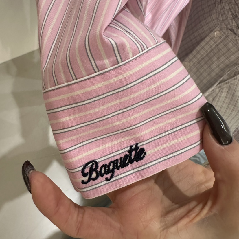 BAGUETTE-P㊣東大門實拍女士新款真品職業26春夏襯衫蕾絲衫春款BAGUETTE-P襯衫/蕾絲衫