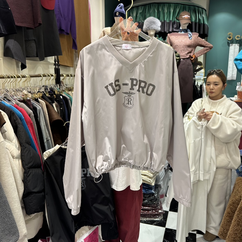 3COLOR韓國代購㊣女裝新品熱賣衛衣春款Three color衛衣圖色1