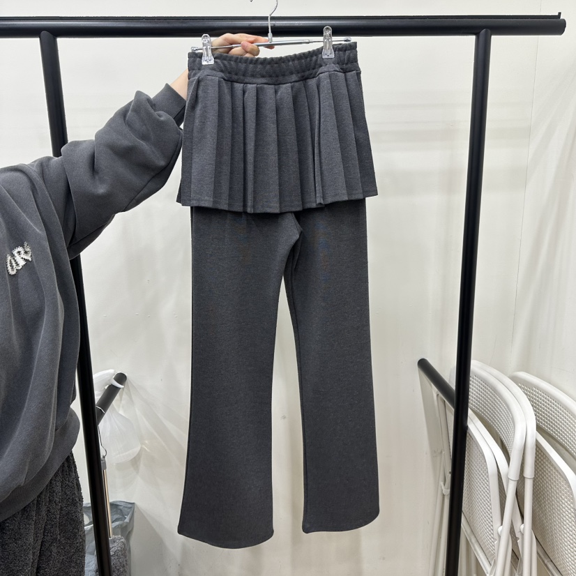 ARR東大門直郵㊣女士新品休閑時尚熱賣推薦26春夏裙褲春款褶裥ARR裙褲