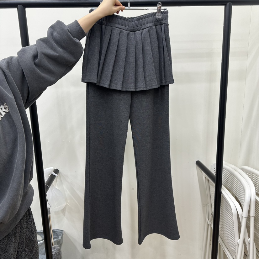 ARR東大門直郵㊣女士新品休閑時尚熱賣推薦26春夏裙褲春款褶裥ARR裙褲圖色1