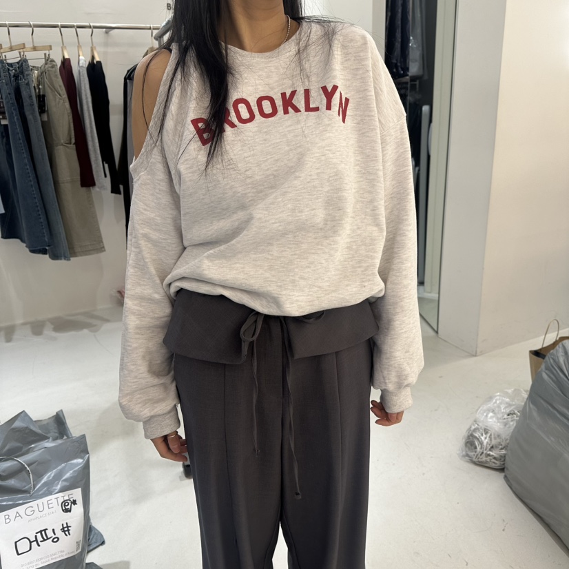 BAGUETTE-P韓國直郵㊣女裝新品時尚休閑職業真品推薦衛衣春款BAGUETTE-P衛衣圖色3