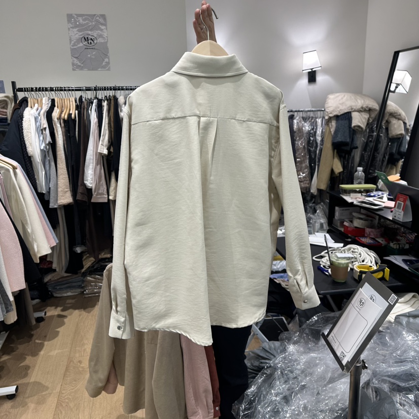 M.G.N韓國代購㊣女裝新品推薦26春夏時尚休閑襯衫蕾絲衫春款MAGNET襯衫/蕾絲衫