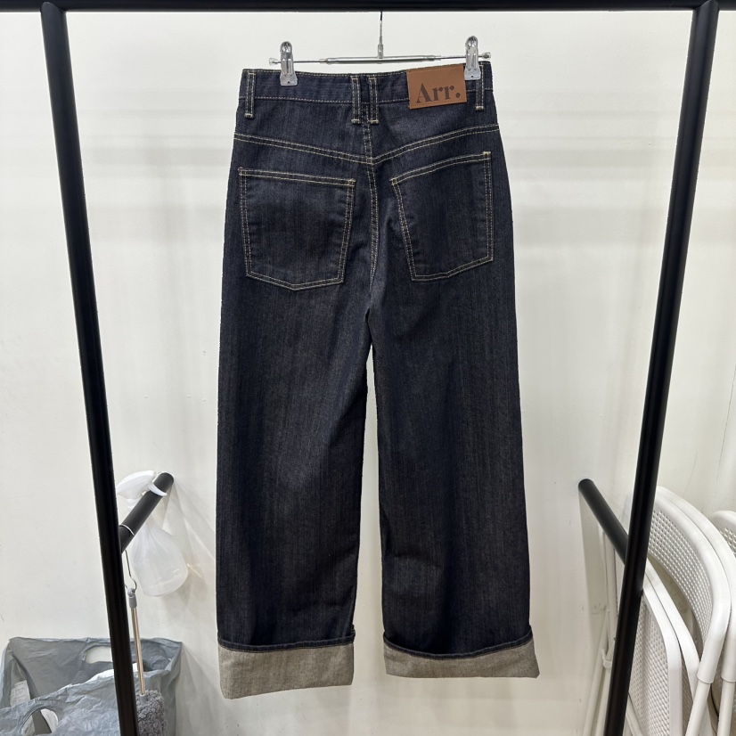 ARR韓國代購㊣女裝新款熱賣26春夏推薦時尚職業真品牛仔褲春款ARR牛仔褲