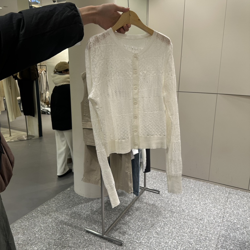 SOF㊣東大門代購女裝新款人氣推薦26春夏職業時尚針織衫春款SOF針織衫圖色1