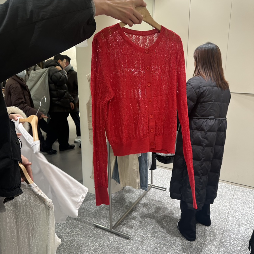 SOF㊣東大門代購女裝新款人氣推薦26春夏職業時尚針織衫春款SOF針織衫圖色2