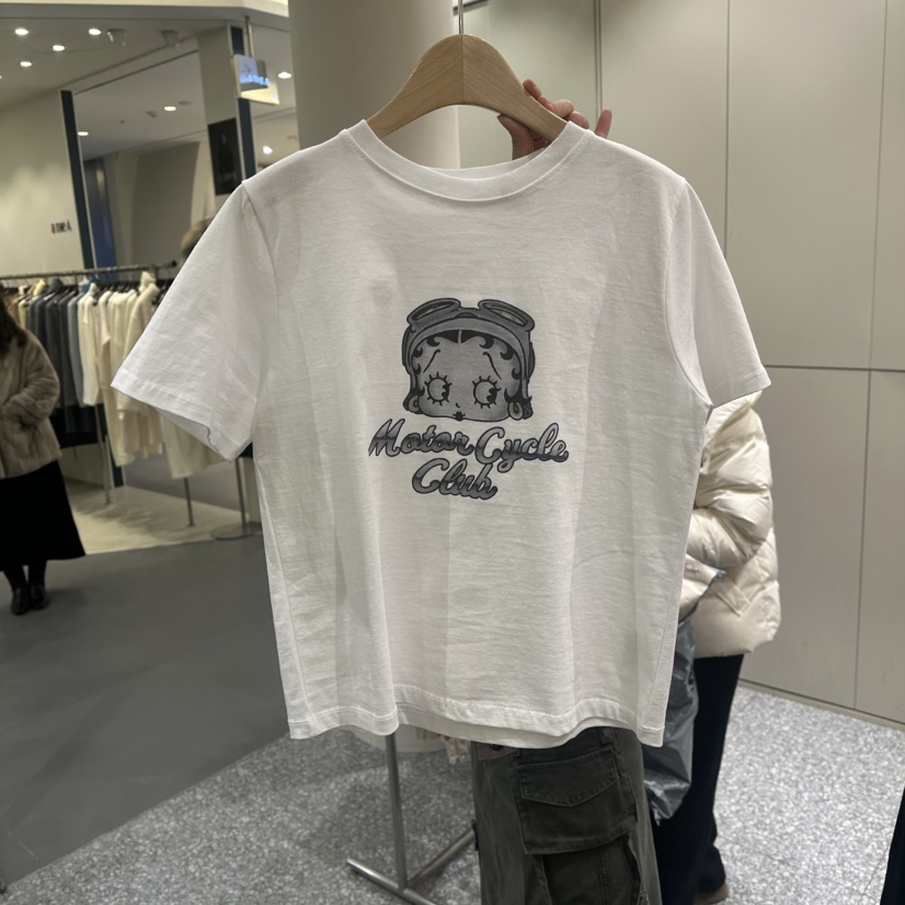 SOF東大門直郵㊣女士新款時尚休閑推薦人氣熱賣26春夏T恤春款SOFT恤圖色1