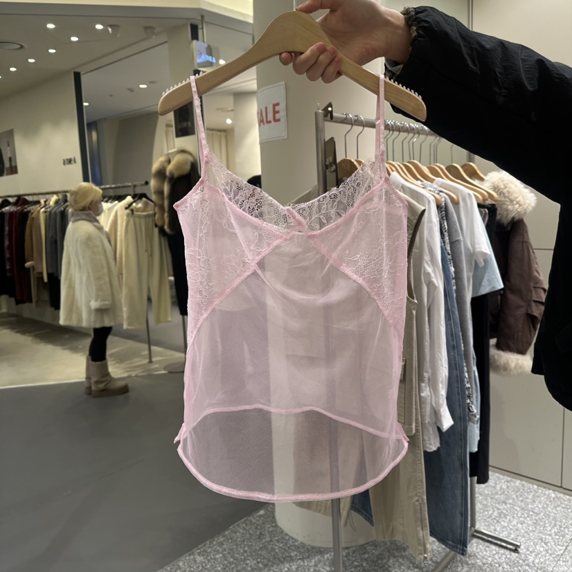 SOF韓國直郵㊣女士新款推薦休閑職業時尚吊帶背心不含內搭春款SOF吊帶/背心圖色1