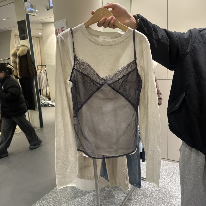 SOF韓國直郵㊣女士新款推薦休閑職業時尚吊帶背心不含內搭春款SOF吊帶/背心圖色4