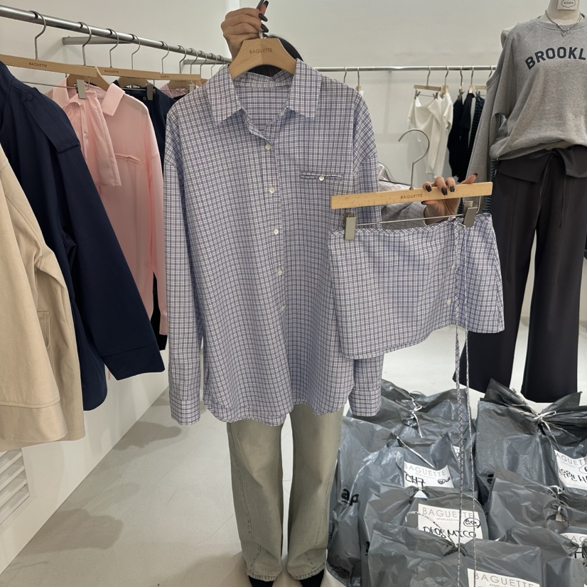 BAGUETTE-P東大門直郵㊣女裝新品人氣套裝不含腰包春款套裝BAGUETTE-P套裝圖色5