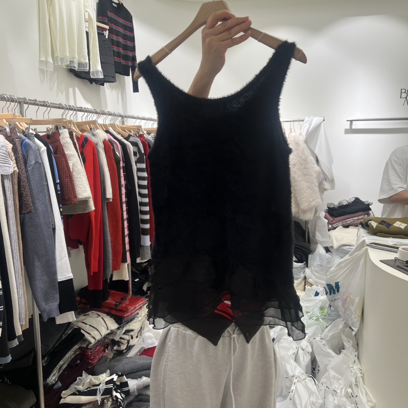 BY BOMI東大門直郵㊣女裝新款人氣職業真品26春夏吊帶背心BY BOMI吊帶/背心