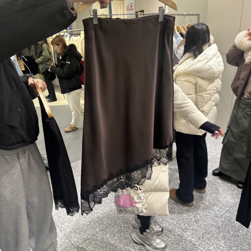 SOF韓國代購㊣女士新款26春夏時尚熱賣職業推薦人氣長裙春款SOF長裙圖色3