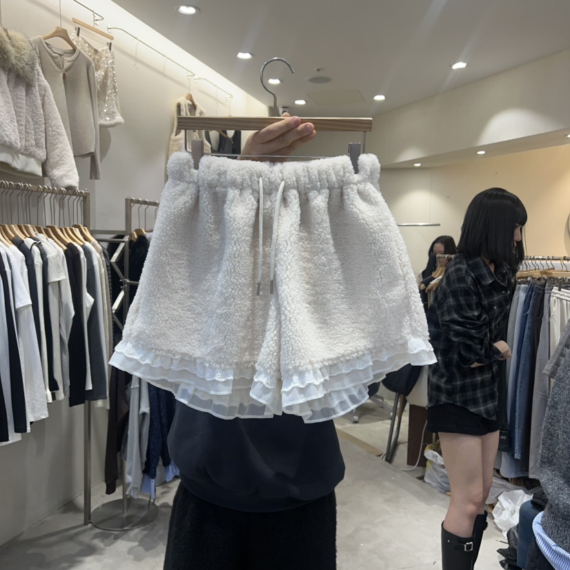 HIPTIQUE㊣東大門代購女士新款真品休閑人氣熱賣職業短褲褶皺HIPTIQUE短褲圖色2