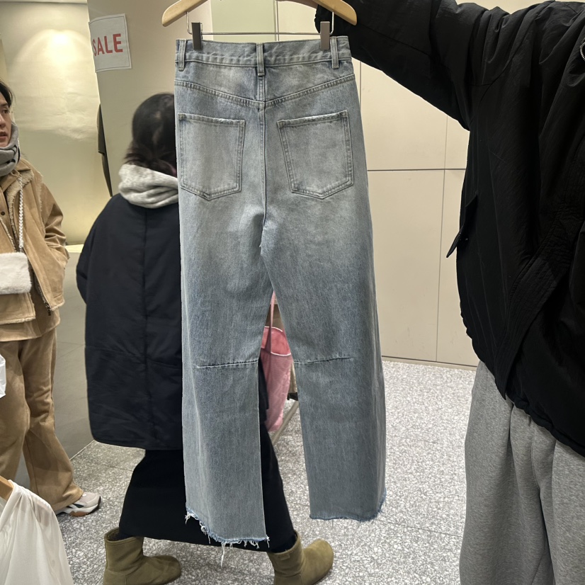 SOF韓國直郵㊣女裝新品時尚26春夏人氣休閑推薦真品牛仔褲春款SOF牛仔褲