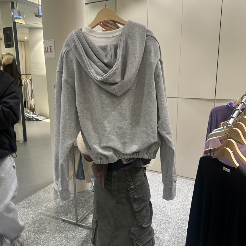 SOF㊣東大門代購女裝新款熱賣職業26春夏休閑衛衣假兩件春款SOF衛衣