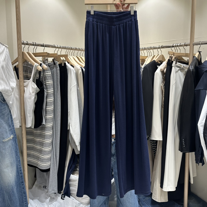 VINTAGE VIBE東大門直郵㊣女裝新款真品熱賣時尚休閑褲春款VINTAGE VIBE休閑褲圖色2深藍色