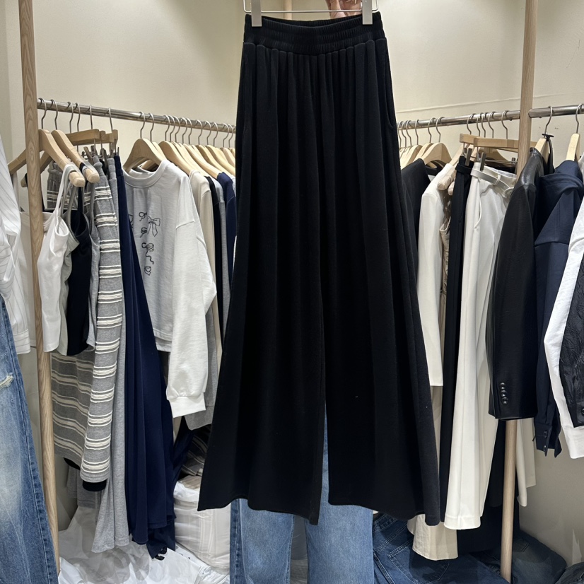 VINTAGE VIBE東大門直郵㊣女裝新款真品熱賣時尚休閑褲春款VINTAGE VIBE休閑褲圖色3黑色