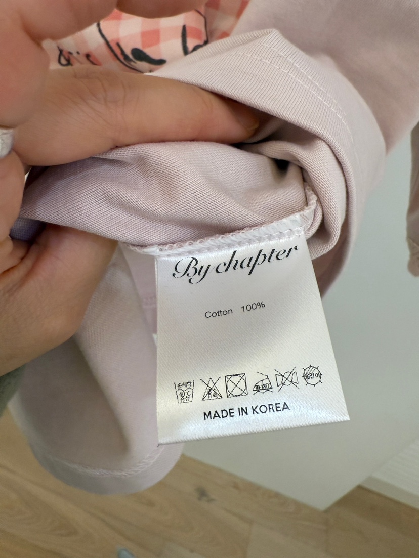 BY CHAPTER東大門直郵㊣女士新品真品職業人氣26春夏T恤春款BY ChapterT恤