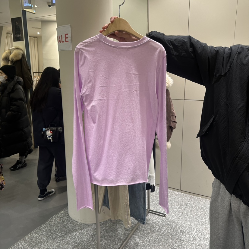 SOF㊣東大門實拍女士新款休閑人氣時尚推薦職業長袖T恤春款SOF長袖T恤