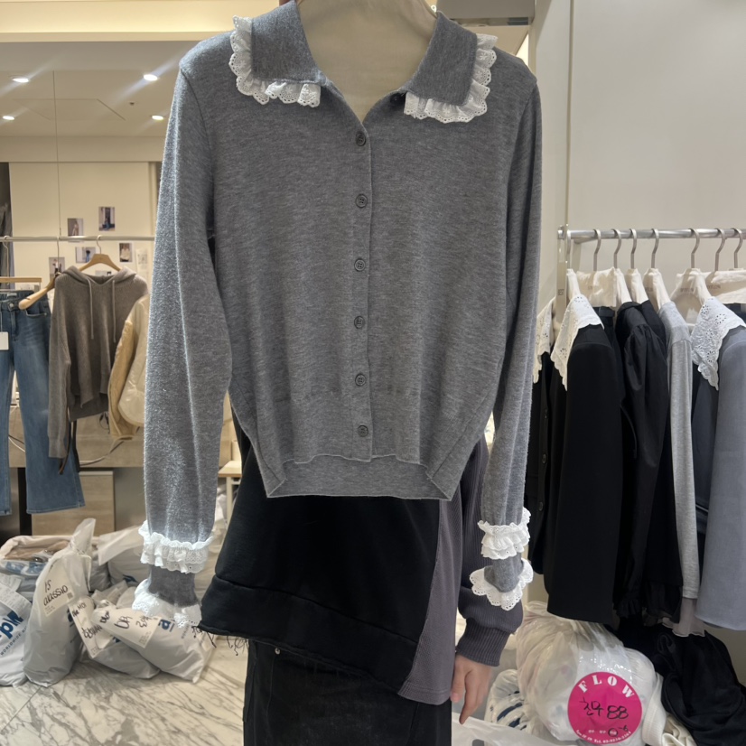 BY FLOW韓國直郵㊣女裝新款職業真品人氣時尚推薦熱賣針織衫BY FLOW針織衫圖色1