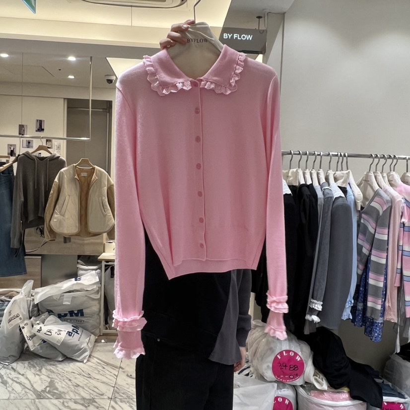 BY FLOW韓國直郵㊣女裝新款職業真品人氣時尚推薦熱賣針織衫BY FLOW針織衫圖色2