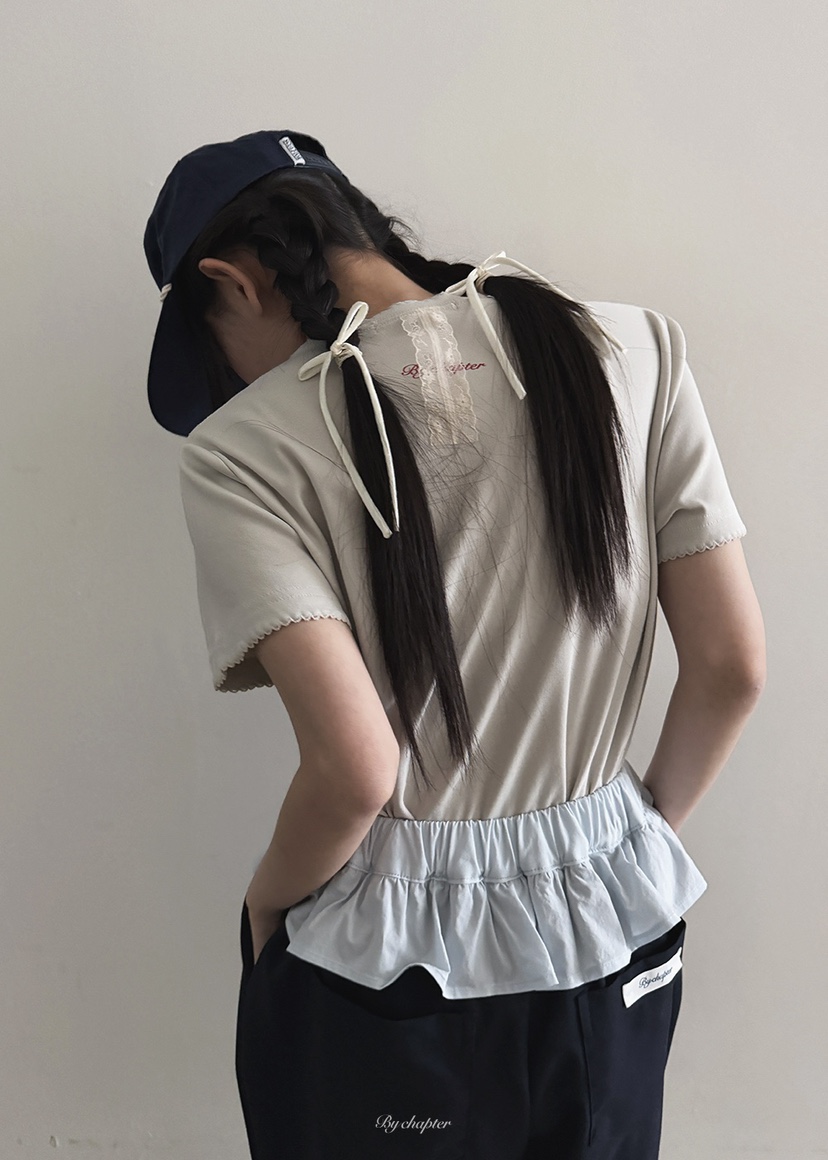 BY CHAPTER東大門直郵㊣女士新品休閑熱賣真品人氣T恤春款BY ChapterT恤