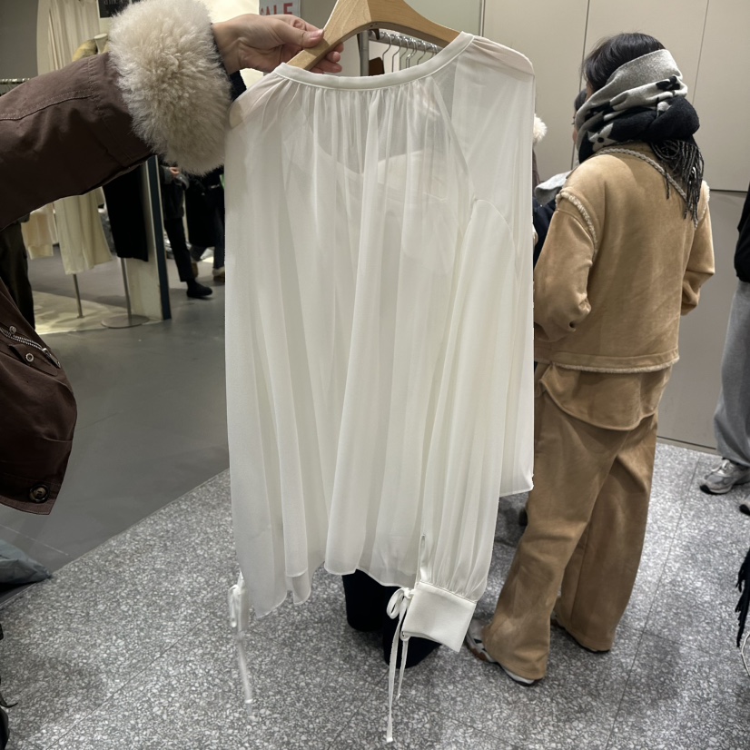 SOF韓國直郵㊣女裝新款時尚26春夏熱賣真品職業襯衫蕾絲衫春款SOF襯衫/蕾絲衫