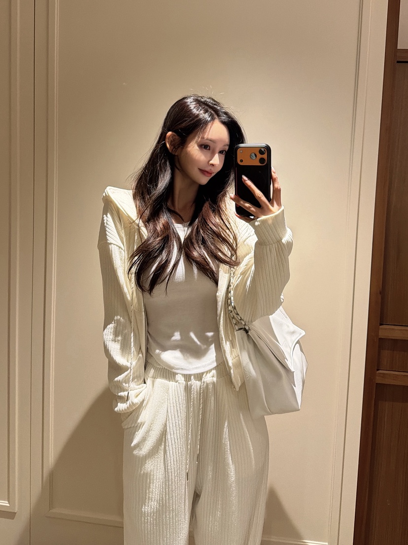 CLOTH㊣東大門代購女裝新款休閑人氣時尚推薦真品套裝拉鏈套裝CLOTH套裝