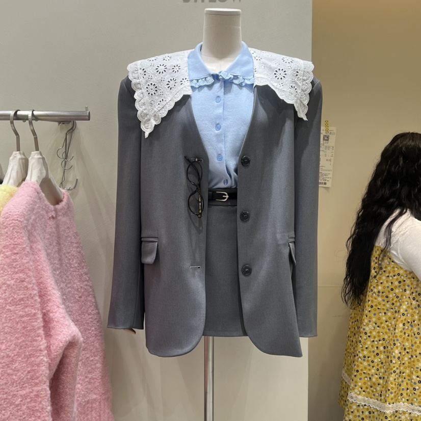 BY FLOW㊣東大門實拍女士新品時尚推薦休閑人氣熱賣26春夏夾克BY FLOW夾克