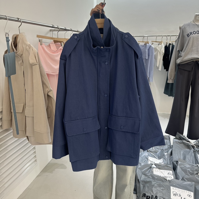 BAGUETTE-P東大門直郵㊣女裝新款真品人氣職業熱賣夾克春款BAGUETTE-P夾克圖色2