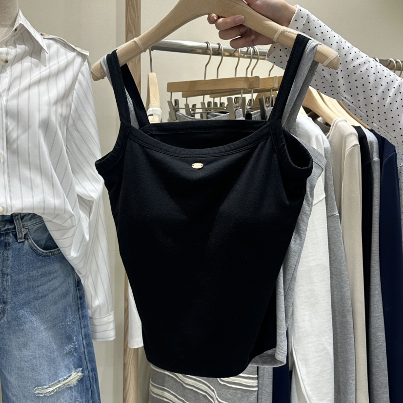 VINTAGE VIBE東大門直郵女士新款時尚職業熱賣吊帶背心春款VINTAGE VIBE吊帶/背心圖色3